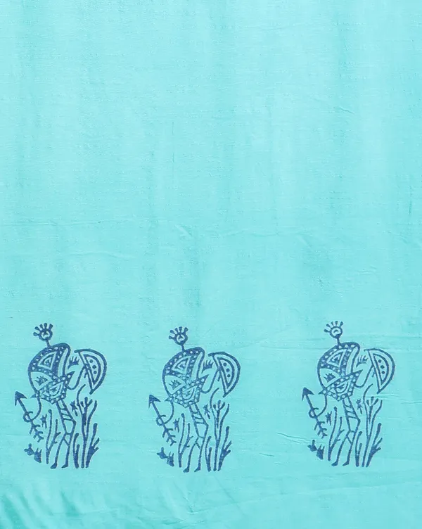 Light_Green_Handloom_Tribal_Unstitched_Dress_Material_For_Women