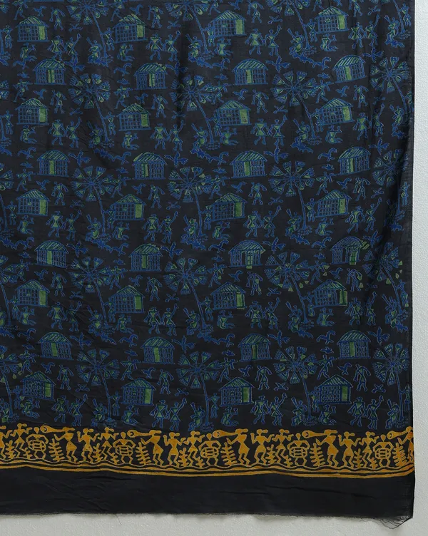Bright_Green_Handloom_Tribal_Unstitched_Dress_Material_For_Women