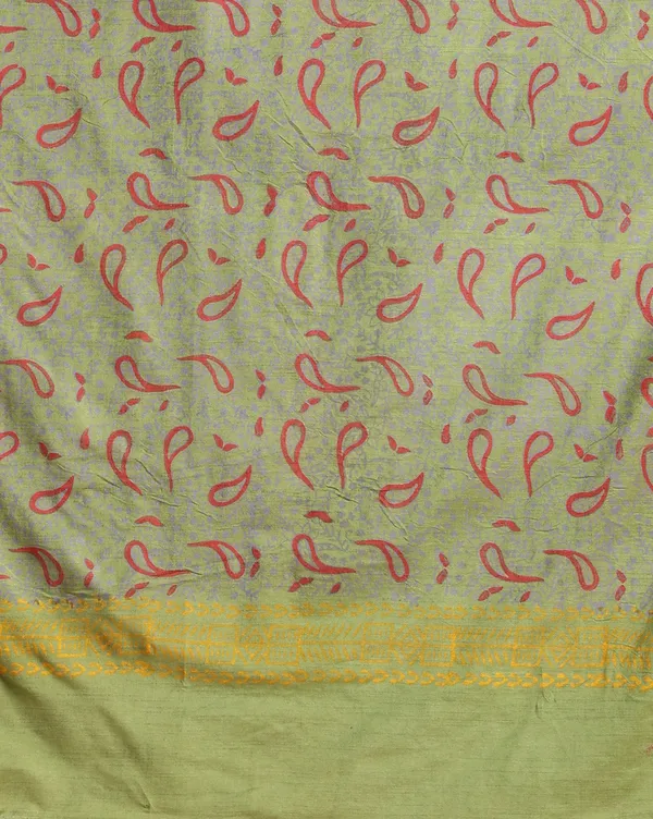 Light_Green_Handloom_Floral_Unstitched_Dress_Material_For_Women