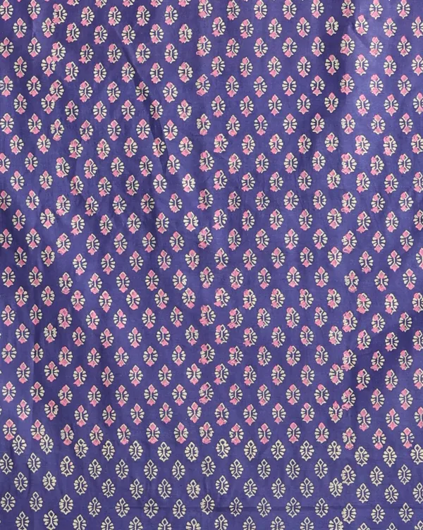 Dark_Blue_Handloom_Floral_Unstitched_Dress_Material_For_Women