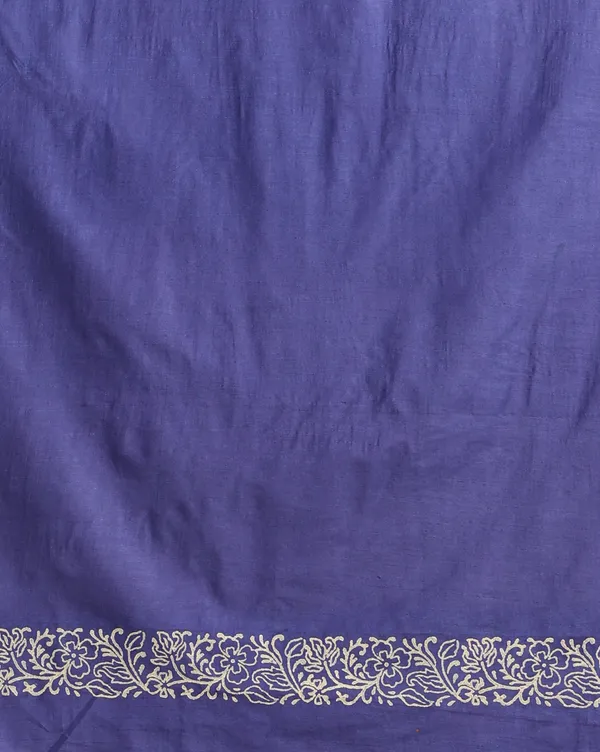 Dark_Blue_Handloom_Floral_Unstitched_Dress_Material_For_Women