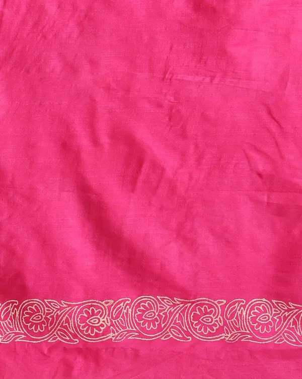 Bright_Pink_Handloom_Floral_Unstitched_Dress_Material_For_Women