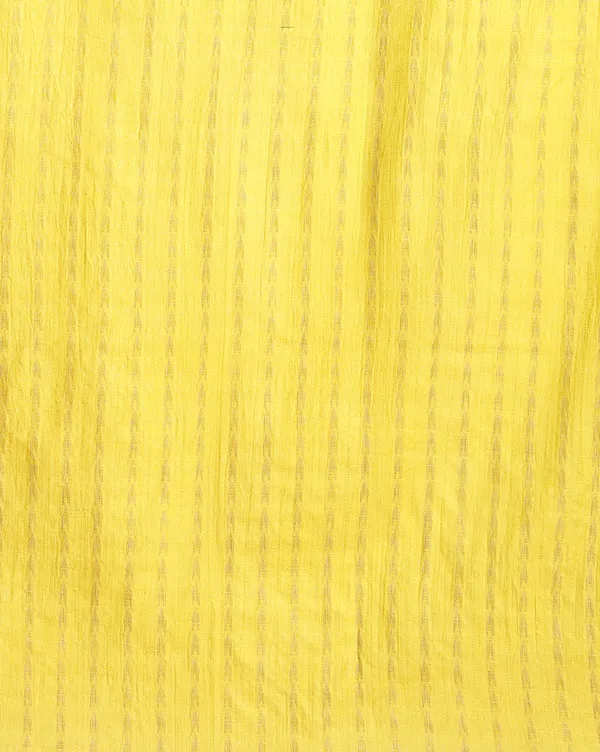 Bright_Yellow_Handloom_Abstract_Unstitched_Dress_Material_For_Women