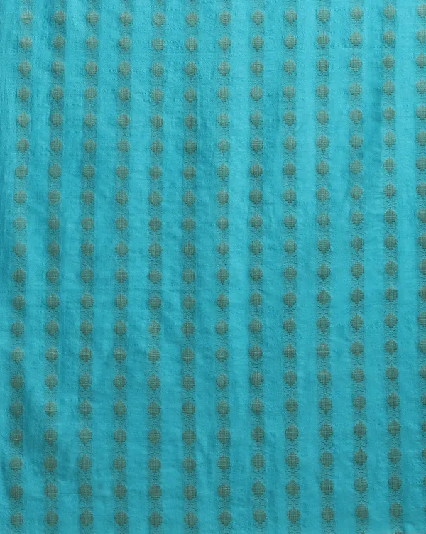 Bright_Blue_Handloom_Block_Print_Unstitched_Dress_Material_For_Women