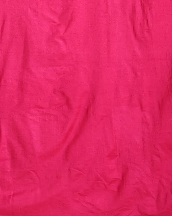 Bright_Pink_Handloom_Floral_Unstitched_Dress_Material_For_Women