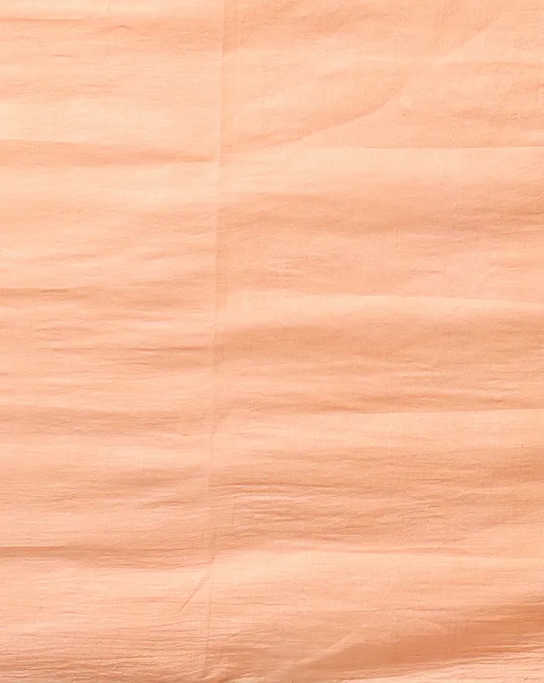 Bright_Peach_Linen_Floral_Unstitched_Dress_Material_For_Women
