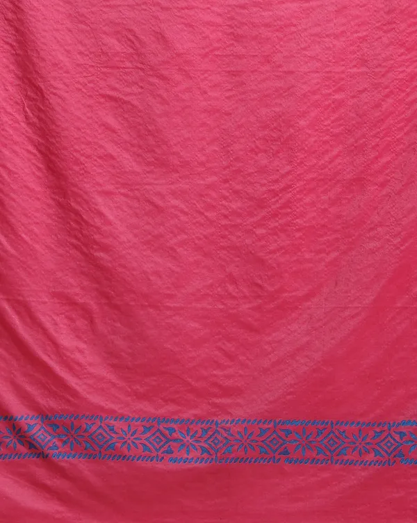 Dark_Pink_Handloom_Floral_Unstitched_Dress_Material_For_Women