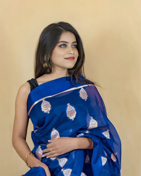 Violet_Banarasi_Brocade_Organza_Silk_Saree