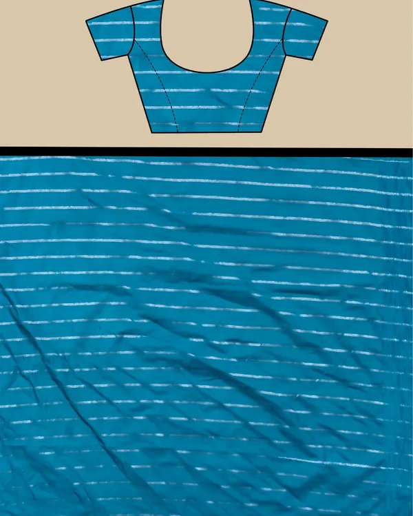 Sky_Blue_Banarasi_Brocade_Raw_Mango_Silk_Saree