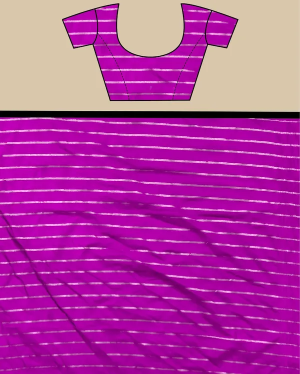 Pinkish_Purple_Banarasi_Brocade_Raw_Mango_Silk_Saree