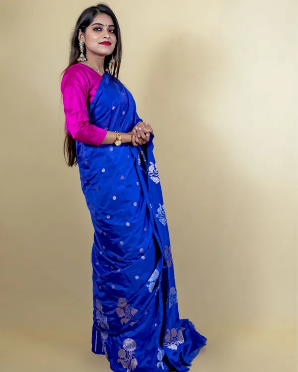 Violet_Banarasi_Brocade_Raw_Mango_Silk_Saree
