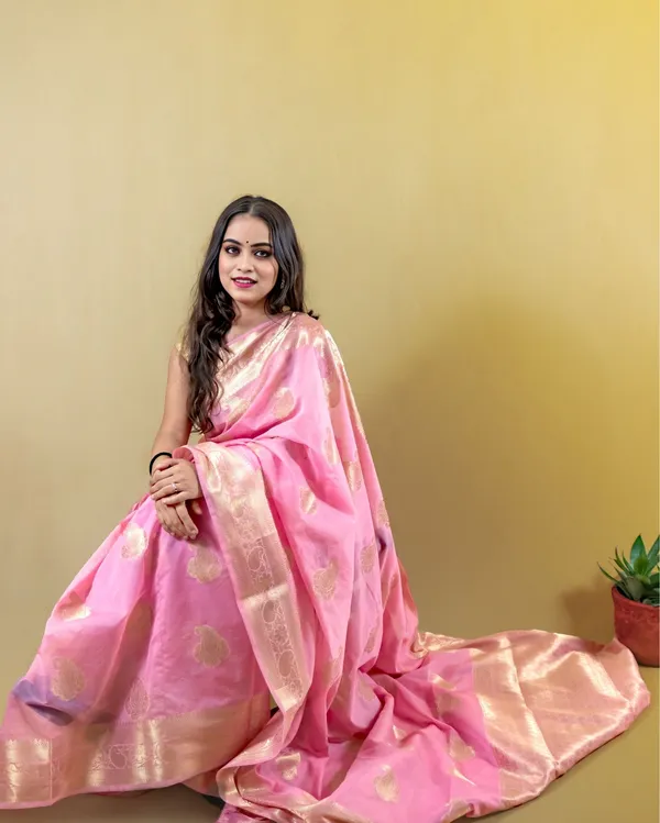 Pink_Banarasi_Weaving_Tissue_Silk_Saree