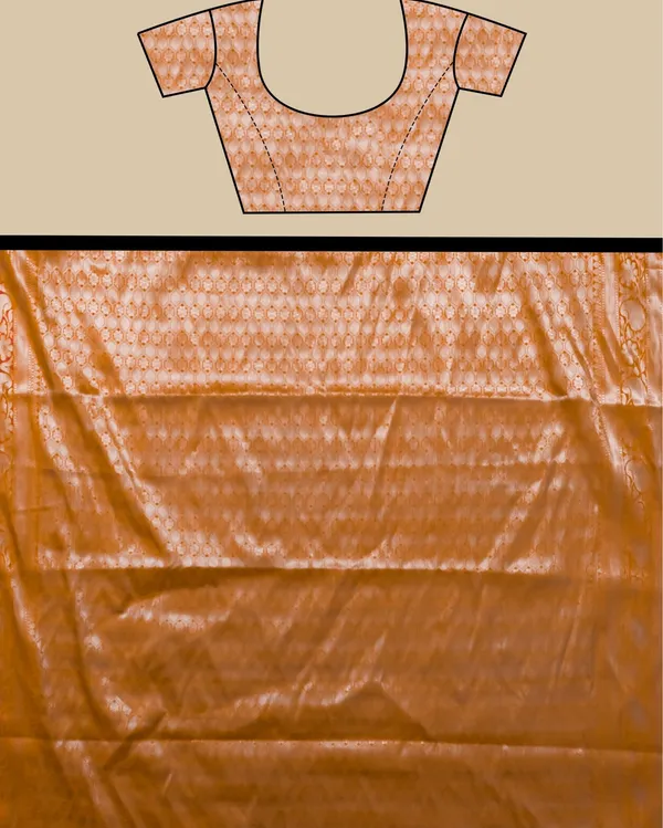 Orange_Banarasi_Weaving_Tissue_Silk_Saree