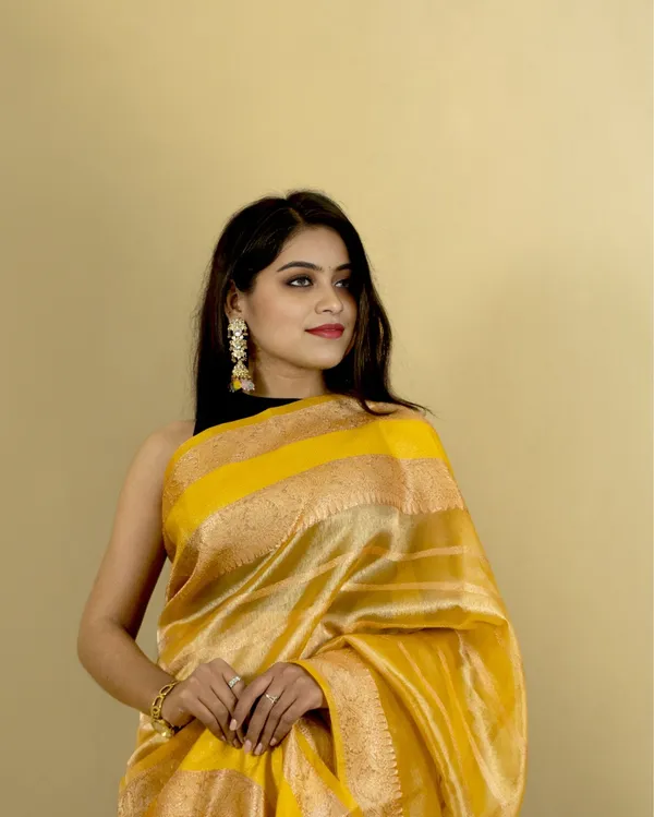 Bright_Yellow_Banarasi_Weaving_Tissue_Silk_Saree