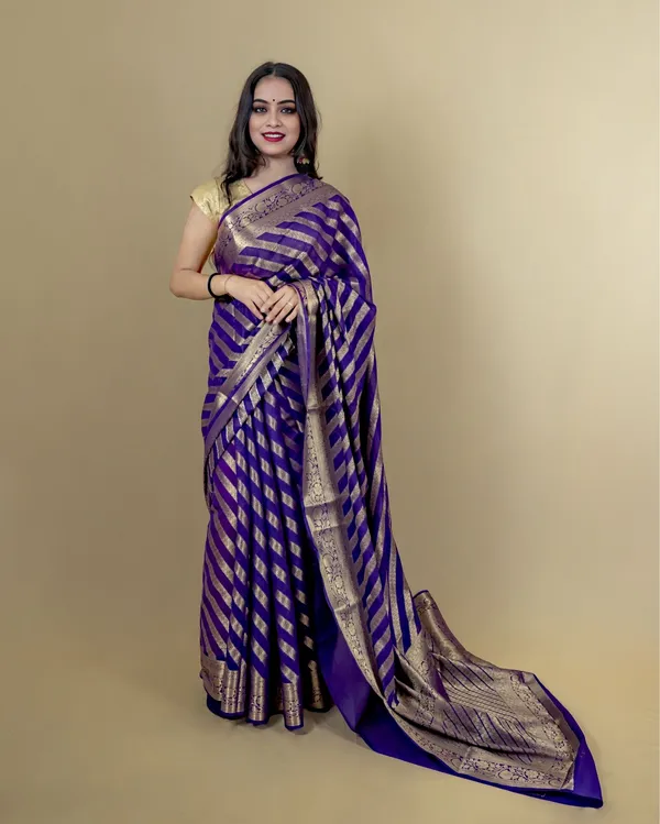 Lush_Violet_Banarasi_Weaving_Tissue_Silk_Saree