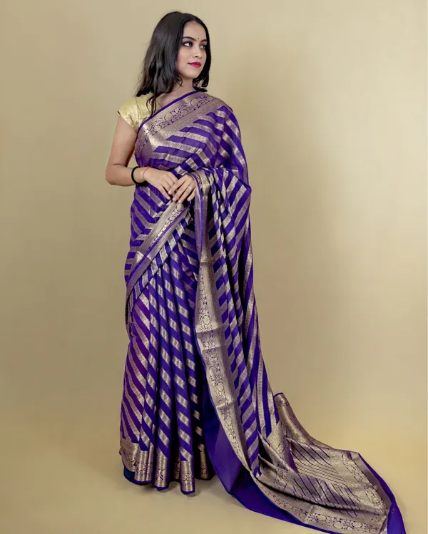 Lush_Violet_Banarasi_Weaving_Tissue_Silk_Saree
