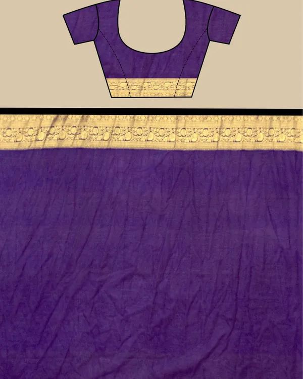 Lush_Violet_Banarasi_Weaving_Tissue_Silk_Saree