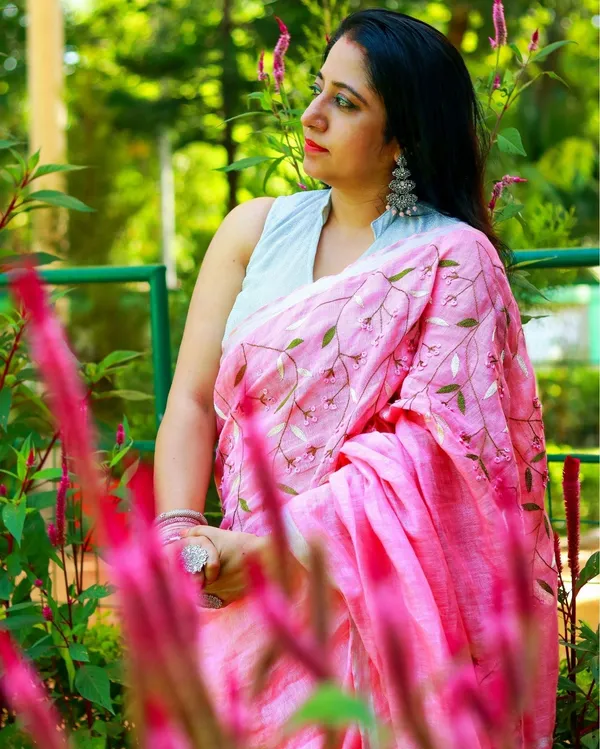 Bhavbheeni_Light_Pink_Embroidered_Saree