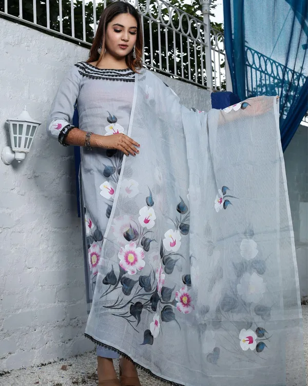 Chandini_Grey_Handpainted_Suit