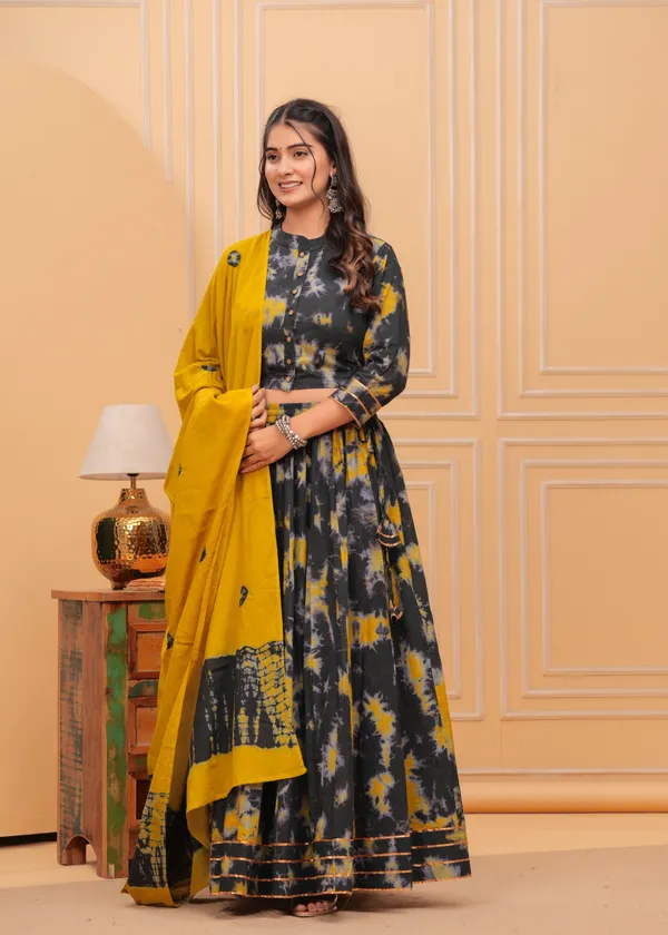 Stormy_Gray_Dharohar_Block_Printed__Lehanga_Choli_Set