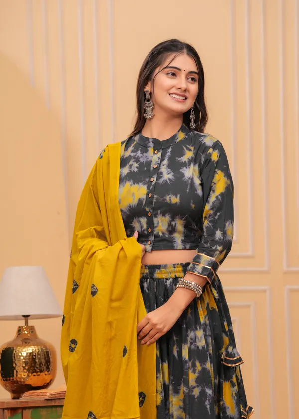 Stormy_Gray_Dharohar_Block_Printed__Lehanga_Choli_Set