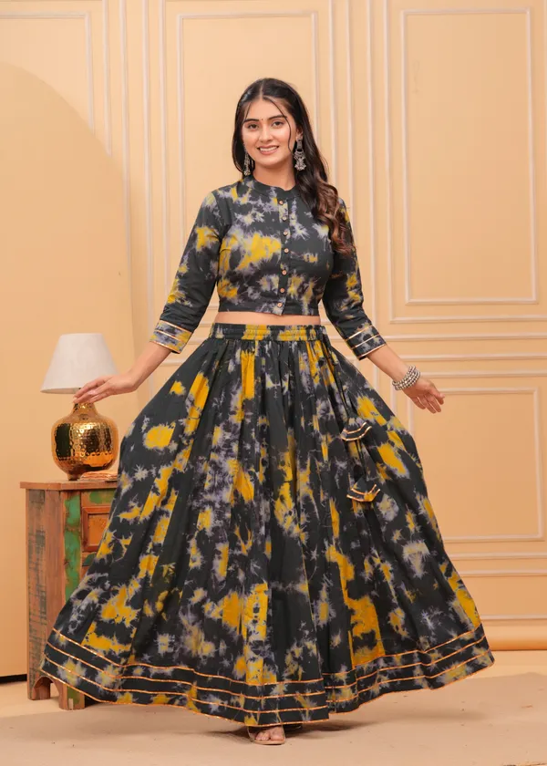 Stormy_Gray_Dharohar_Block_Printed__Lehanga_Choli_Set