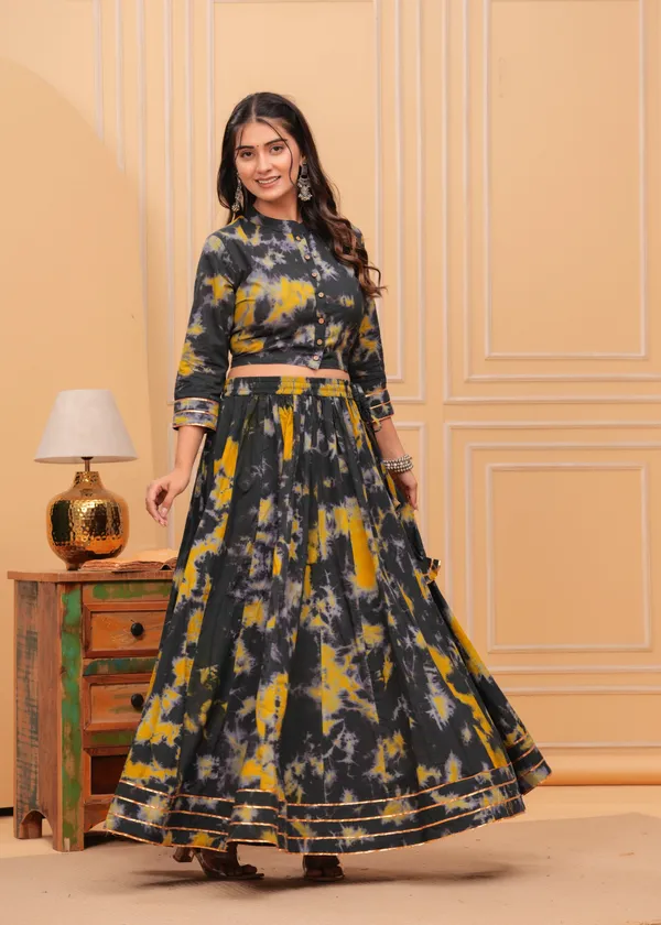 Stormy_Gray_Dharohar_Block_Printed__Lehanga_Choli_Set