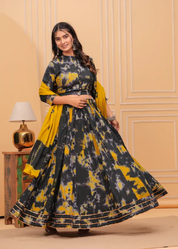 Stormy_Gray_Dharohar_Block_Printed__Lehanga_Choli_Set