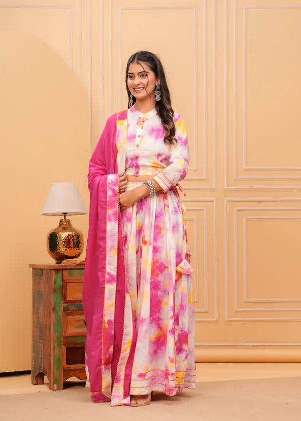 Dharohar_Blockprinted_White_&_Pink_Lehanga_Choli_Set