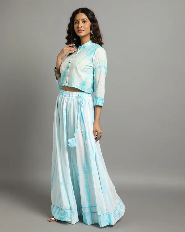 Dharohar_Pure_Cotton_Clean_White_Stitched_Lehanga