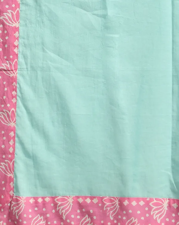 Dharohar_Pure_Cotton_Playful_Pink_Stitched_Lehanga