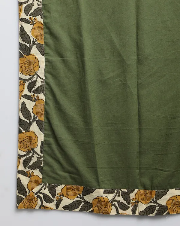 Dharohar_Pure_Cotton_Serene_Green_Stitched_Lehanga