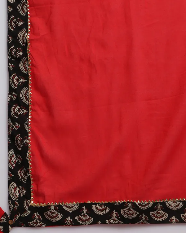 Dharohar_Pure_Cotton_Sleek_Black_Stitched_Lehanga