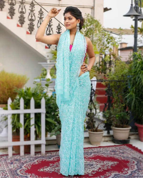 Jalkriti_Light_Blue_Georgette_Saree