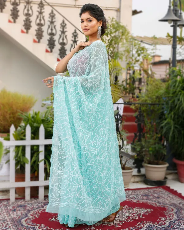 Jalkriti_Light_Blue_Georgette_Saree