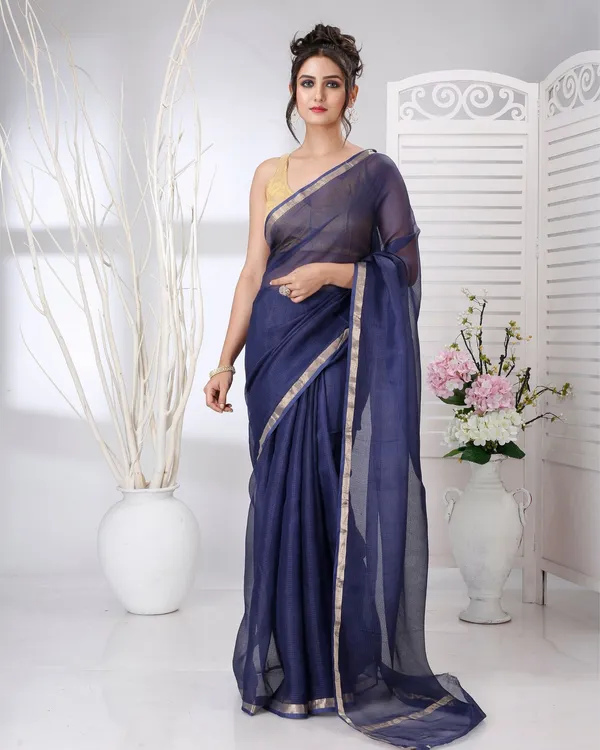 Lehar_Blue_Kota_Silk_Saree
