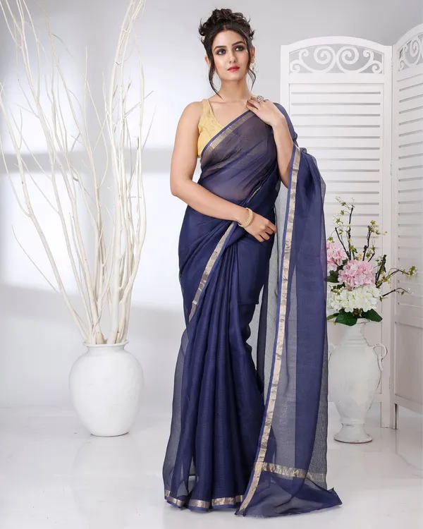 Lehar_Blue_Kota_Silk_Saree