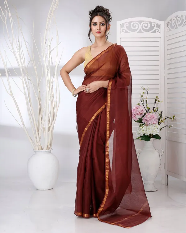 Lehar_Maroon_Kota_Silk_Saree