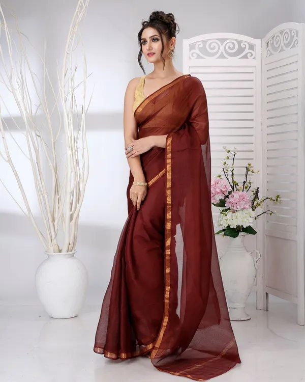 Lehar_Maroon_Kota_Silk_Saree
