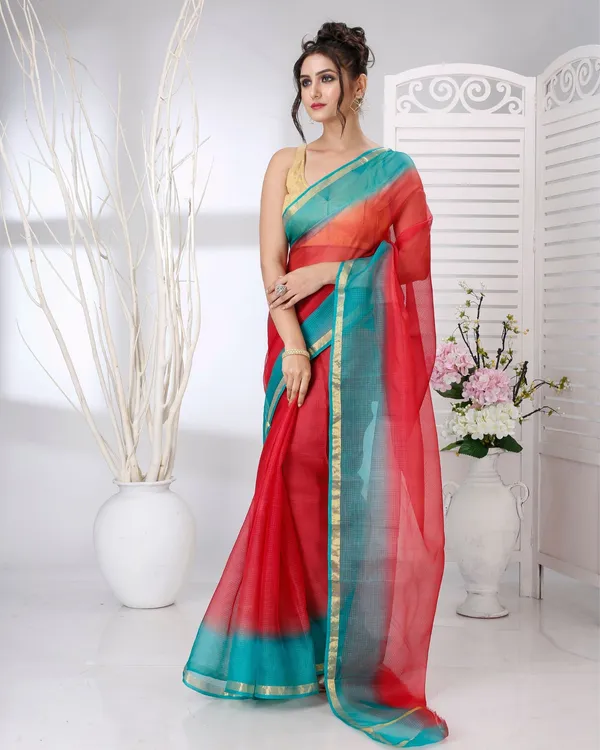Lehar_Red_Kota_Silk_Saree