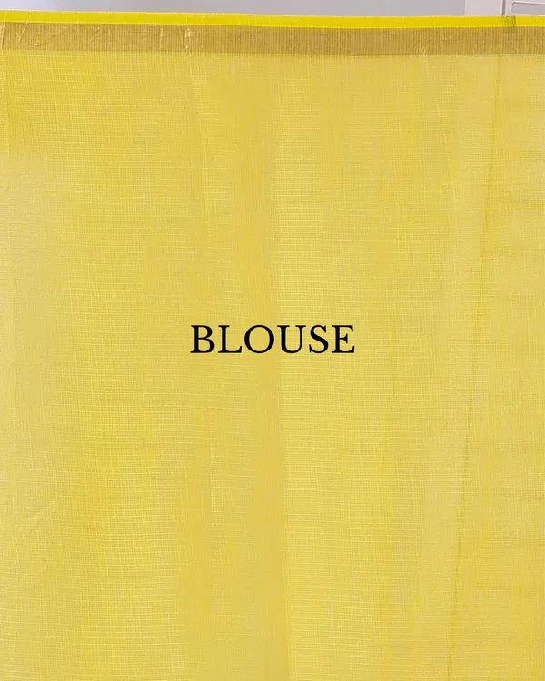 Lehar_Yellow_Kota_Silk_Saree