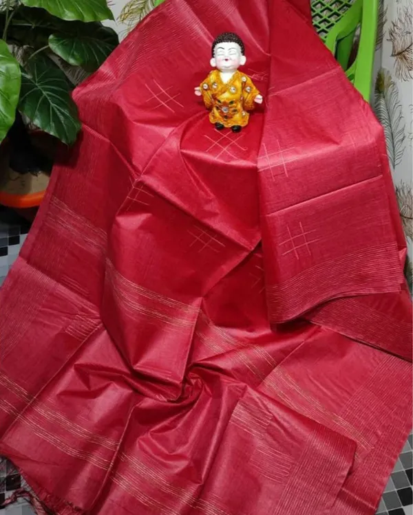 Nakashi_Thaath_Red_Silk_Saree