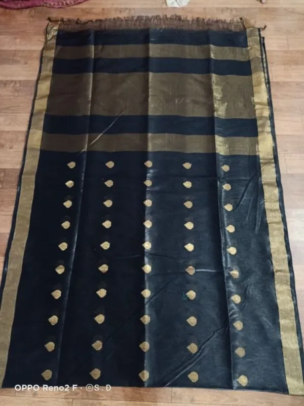 Rajsi_Thaath_Black_Banarasi_Saree