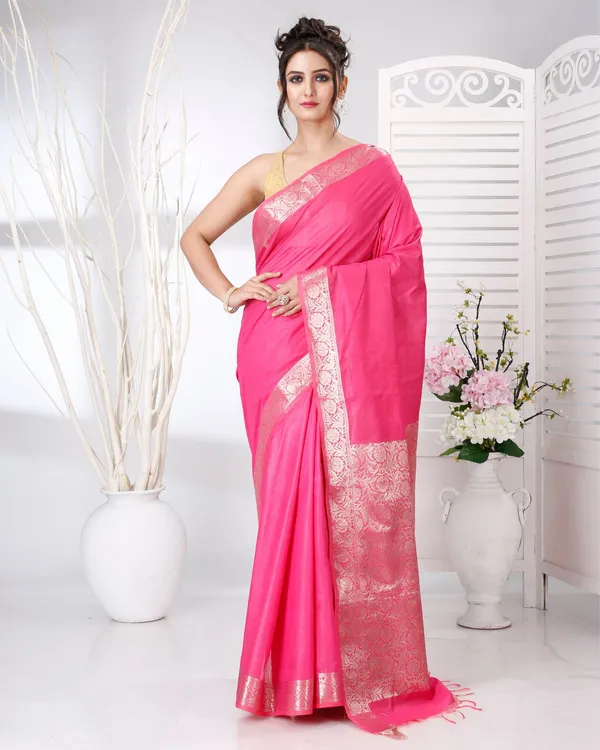 Rajsi_Thaath_Rose_Pink_Banarasi_Saree