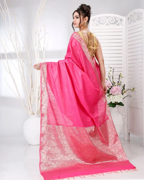 Rajsi_Thaath_Rose_Pink_Banarasi_Saree