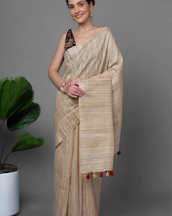 Rangrasiya_Beige_Silk_Saree