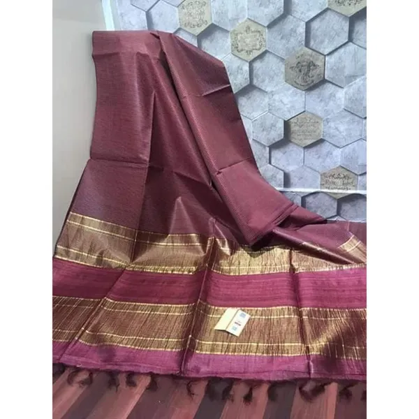 Classic_Elegance_Brown_Silk_Saree