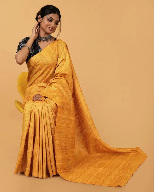 Rangrasiya_Mustard_Silk_Saree