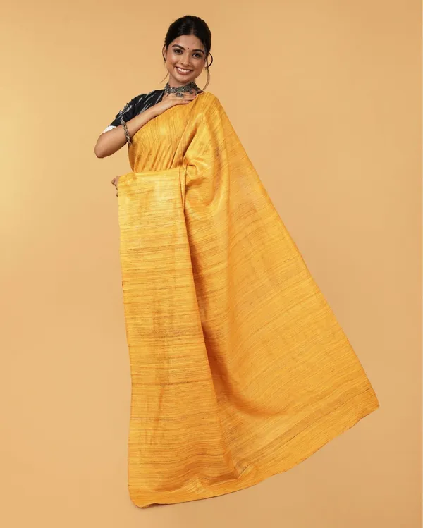 Rangrasiya_Mustard_Silk_Saree