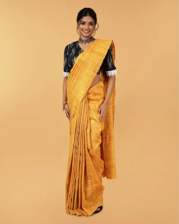Rangrasiya_Mustard_Silk_Saree